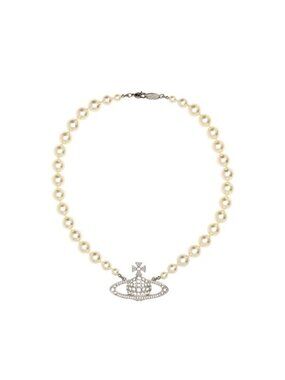 Vivienne Westwood Orb-motif pearl necklace